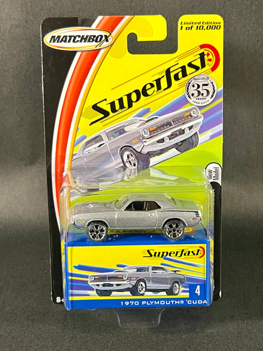 Matchbox Superfast #4 1970 Plymouth 'Cuda