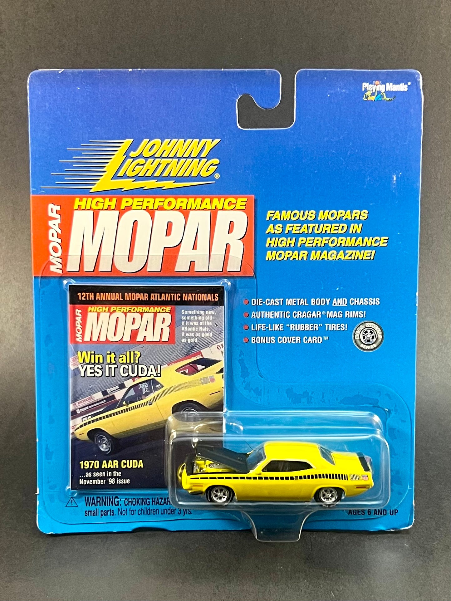 Johnny Lightning High Performance Mopar 1970 AAR Cuda