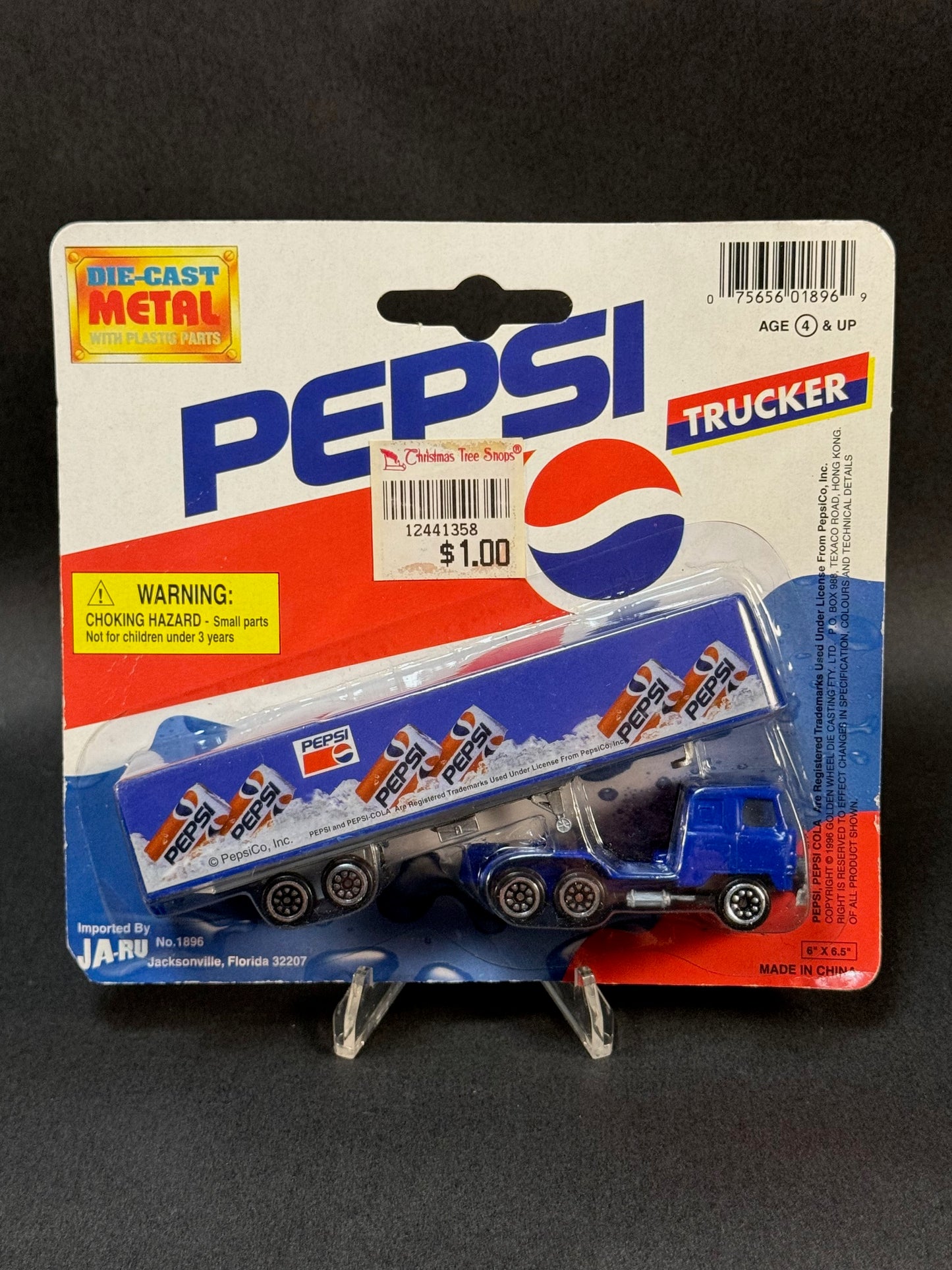 1996 Golden Wheel Pepsi Trucker, Blue