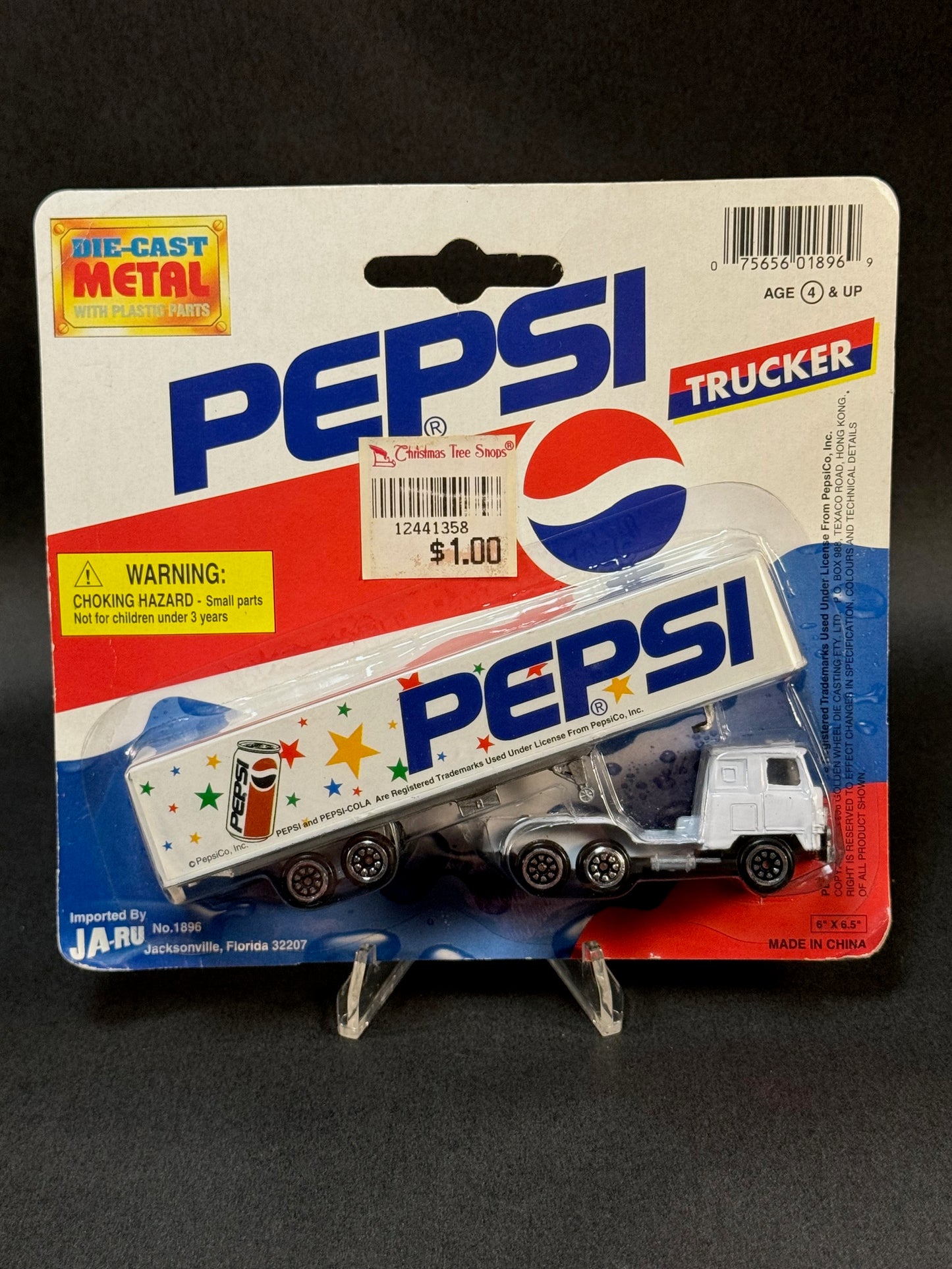 1996 Golden Wheel Pepsi Trucker, White