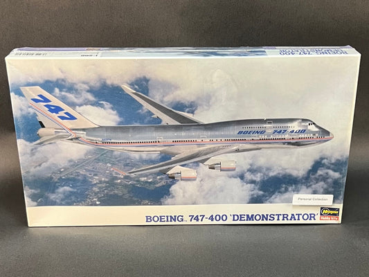 Hasegawa Model Kit LT119 1:200 Scale Boeing 747-400 'Demonstrator'