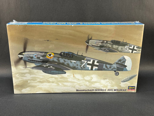 Hasegawa Model Kit JT156 1:48 Scale Messerschmitt Bf109G-6 'JG51 Molders'