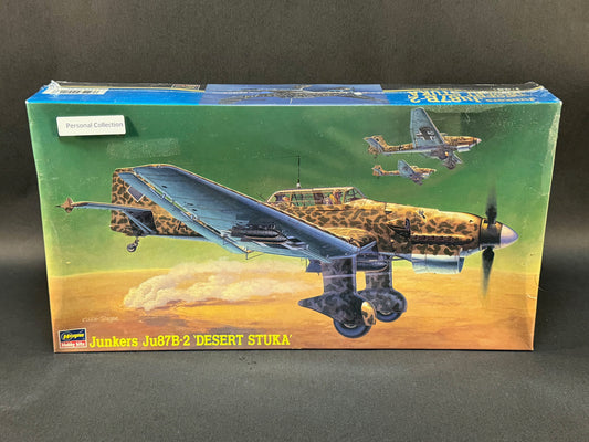 Hasegawa Model Kit JT16 1:48 Scale Junkers Ju87B-2 'Desert Stuka'