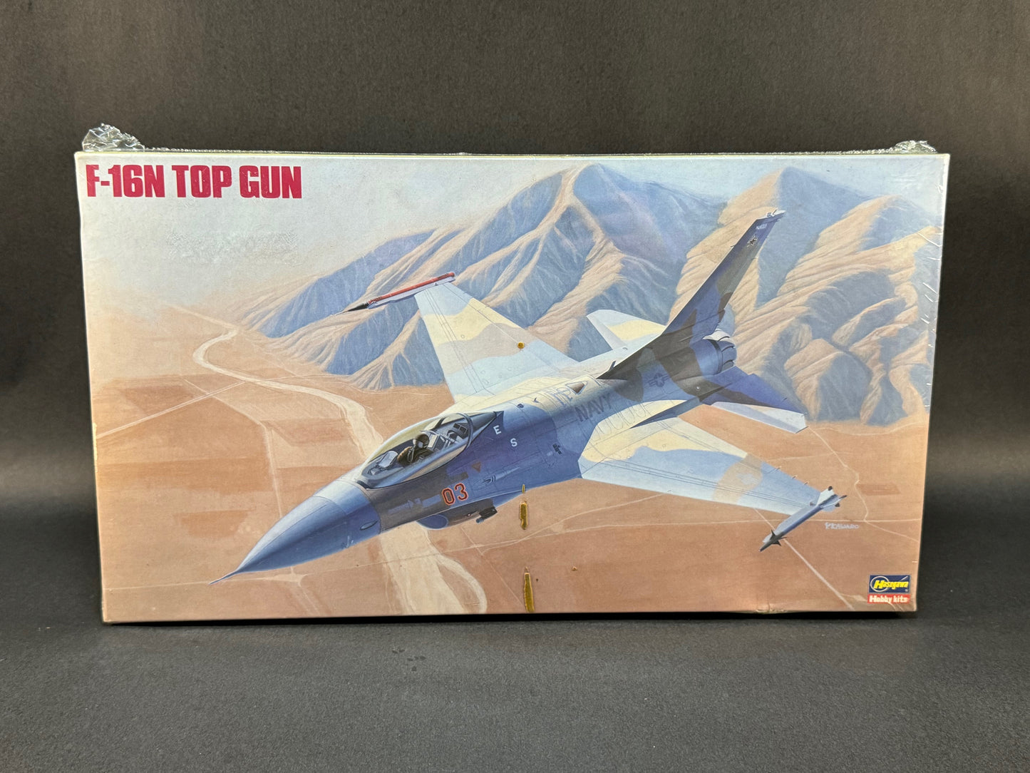 Hasegawa Model Kit V7 1:48 Scale F-16N Top Gun