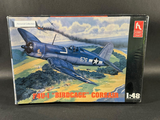 Hobby Craft Model Kit HC1525 1:48 Scale F4U-1 "Birdcage" Corsair