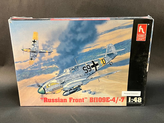 Hobby Craft Model Kit HC1545 1:48 Scale "Russian Front" Bf109E-4/-7