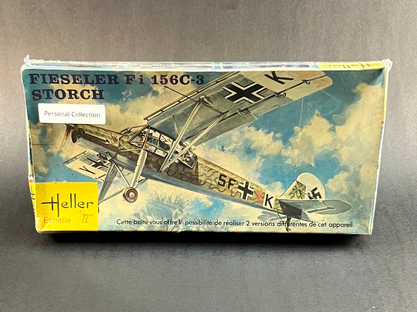 Heller Model Kit 072 1:72 Scale Fieseler Fi 156C-3 Storch