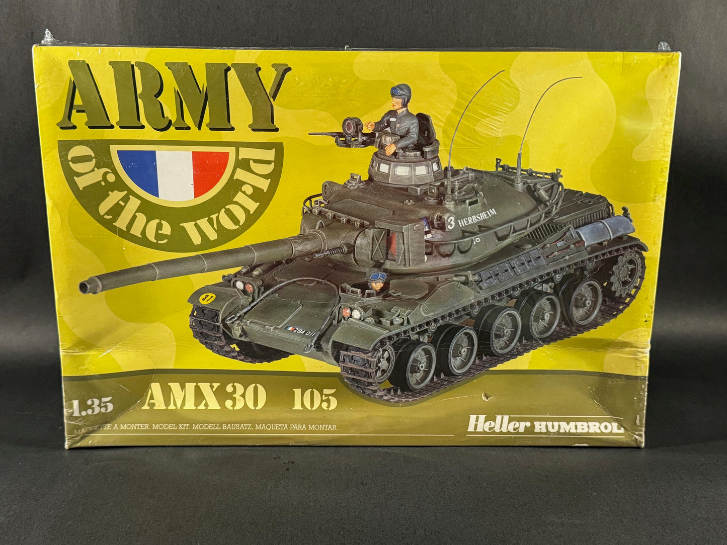 Heller Humbrol Model Kit 81124 1:35 Scale AMX 30 105