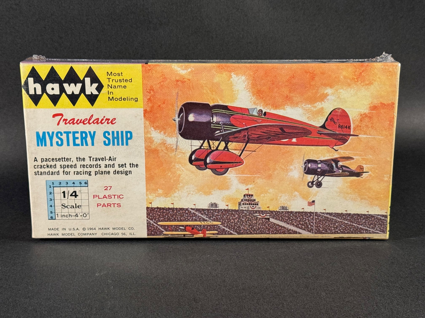 Hawk Model Kit 640 1/4" Scale Travelaire Mystery Ship