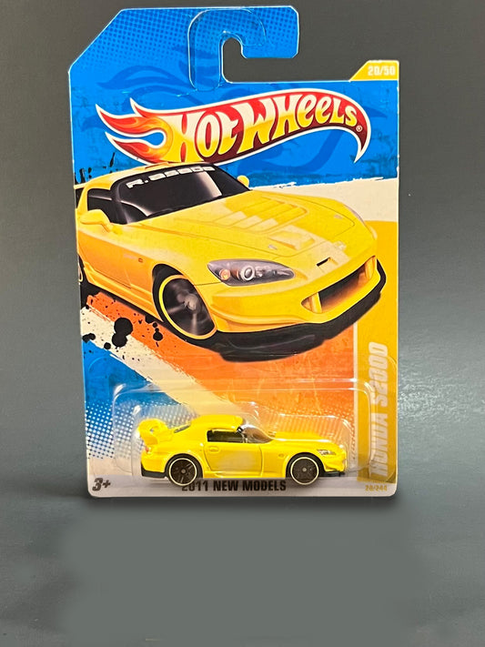 Hot Wheels 20/50 2011 New Models Honda S2000, Yellow