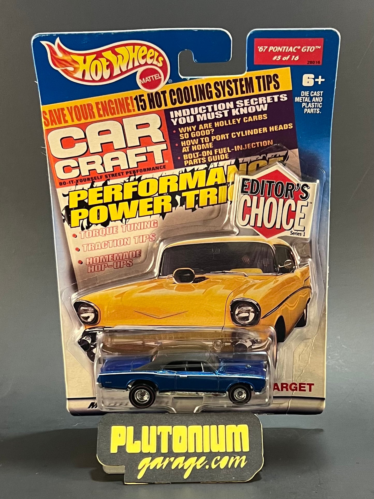 Hot Wheels Editor's Choice Series 1 #5 '67 Pontiac GTO