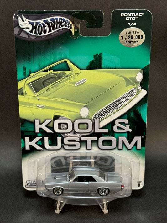 2003 Hot Wheels Limited Edition Kool & Kustom #1 Pontiac GTO, Silver