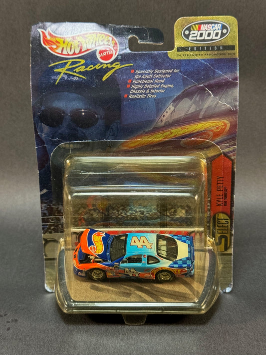 1999 Hot Wheels Racing Select NASCAR 2000 Edition 44 Kyle Petty, Blue