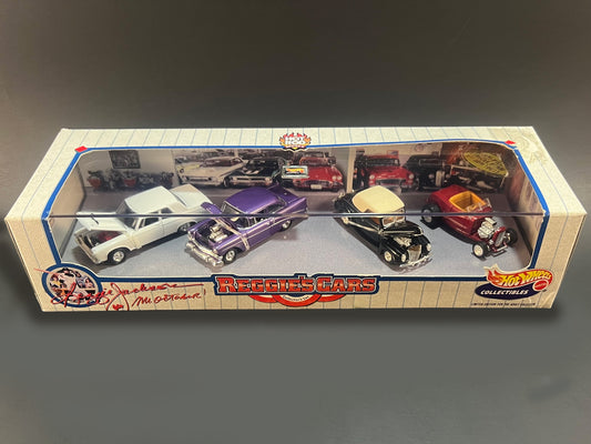 Hot Wheels Collectibles Reggie's Cars 4 Car Collector's Set