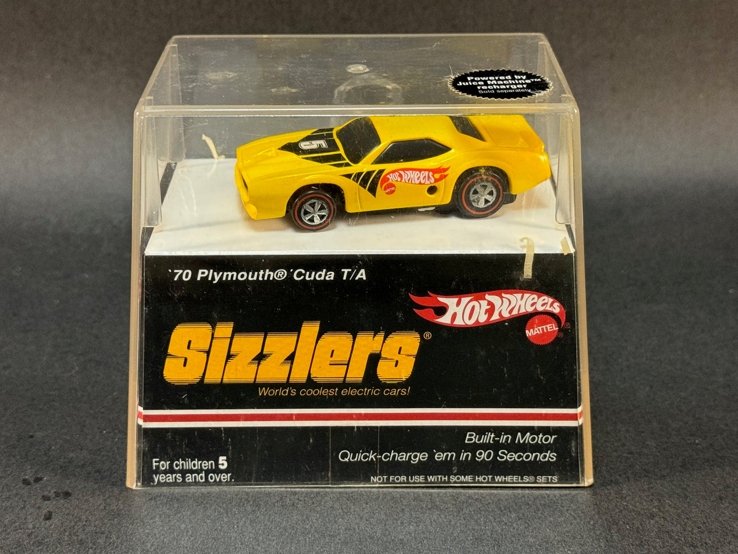 2006 Hot Wheels Sizzlers '70 Plymouth Cuda T/A, Yellow