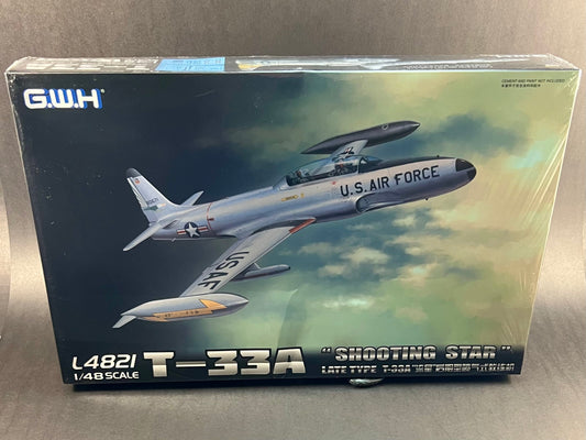 GWH Model Kit L4821 1:48 Scale T-33A "Shooting Star" Late Type