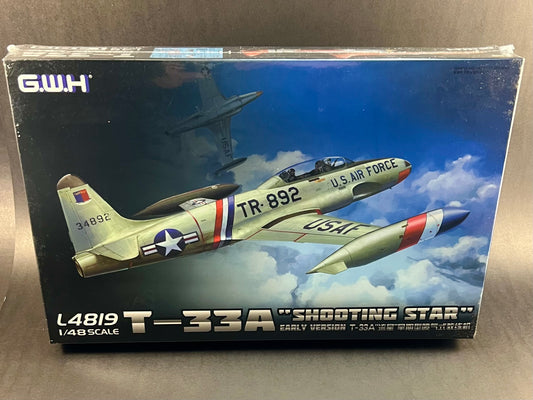 GWH Model Kit L4819 1:48 Scale T-33A "Shooting Star" Early Version