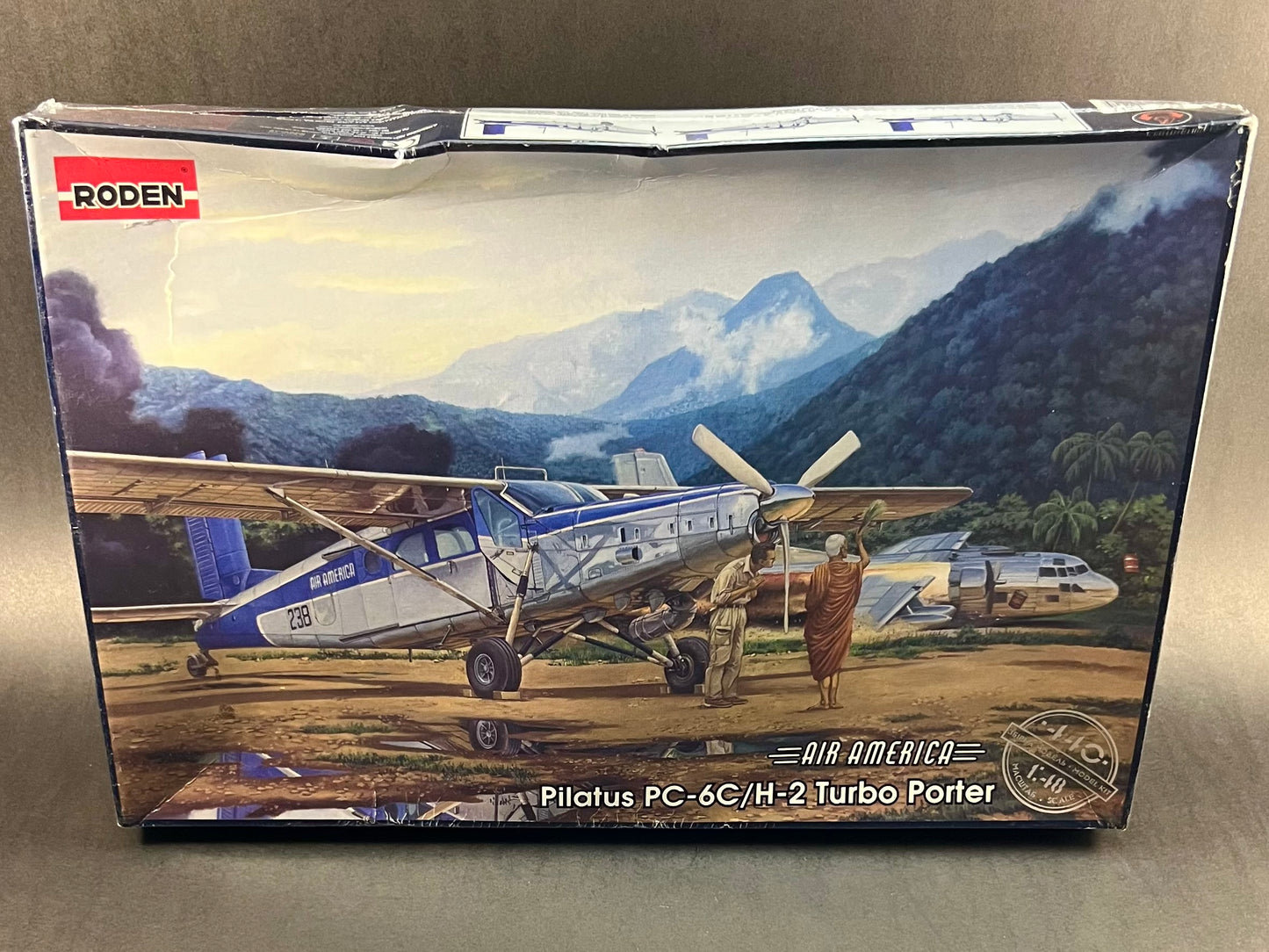 Roden Model Kit 440 1:48 Scale Pilatus PC-6C/H-2 Turbo Porter