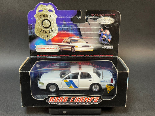 1999 Road Champs Collectibles Police Series 3 New Jersey State Police, White