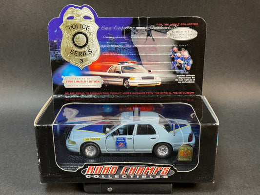 1999 Road Champs Collectibles Police Series 3 Alabama State Trooper, Blue