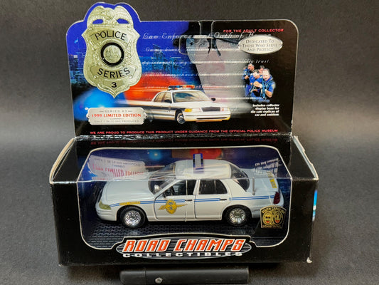 1999 Road Champs Collectibles Police Series 3 South Carolina Highway Patrol, White