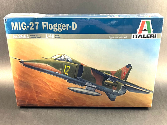 Italeri Model Kit 2661 1:48 Scale MiG-27 Flogger-D