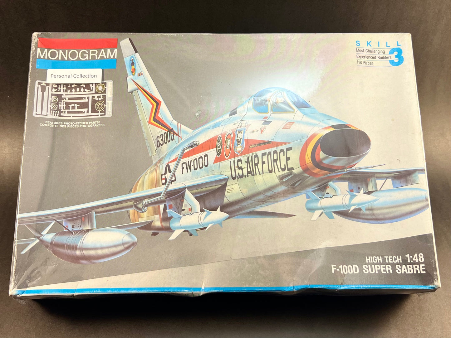 Monogram Model Kit 5471 1:48 Scale High Tech F-100D Super Sabre