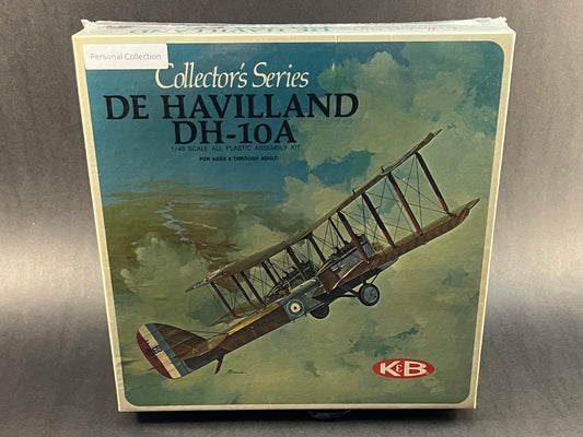 K&B Model Kit 1125-300 1:48 Scale Collector's Series De Havilland DH-10A