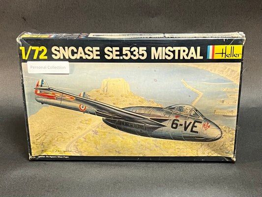 Heller Model Kit 221 1:72 Scale Sncase SE.535 Mistral