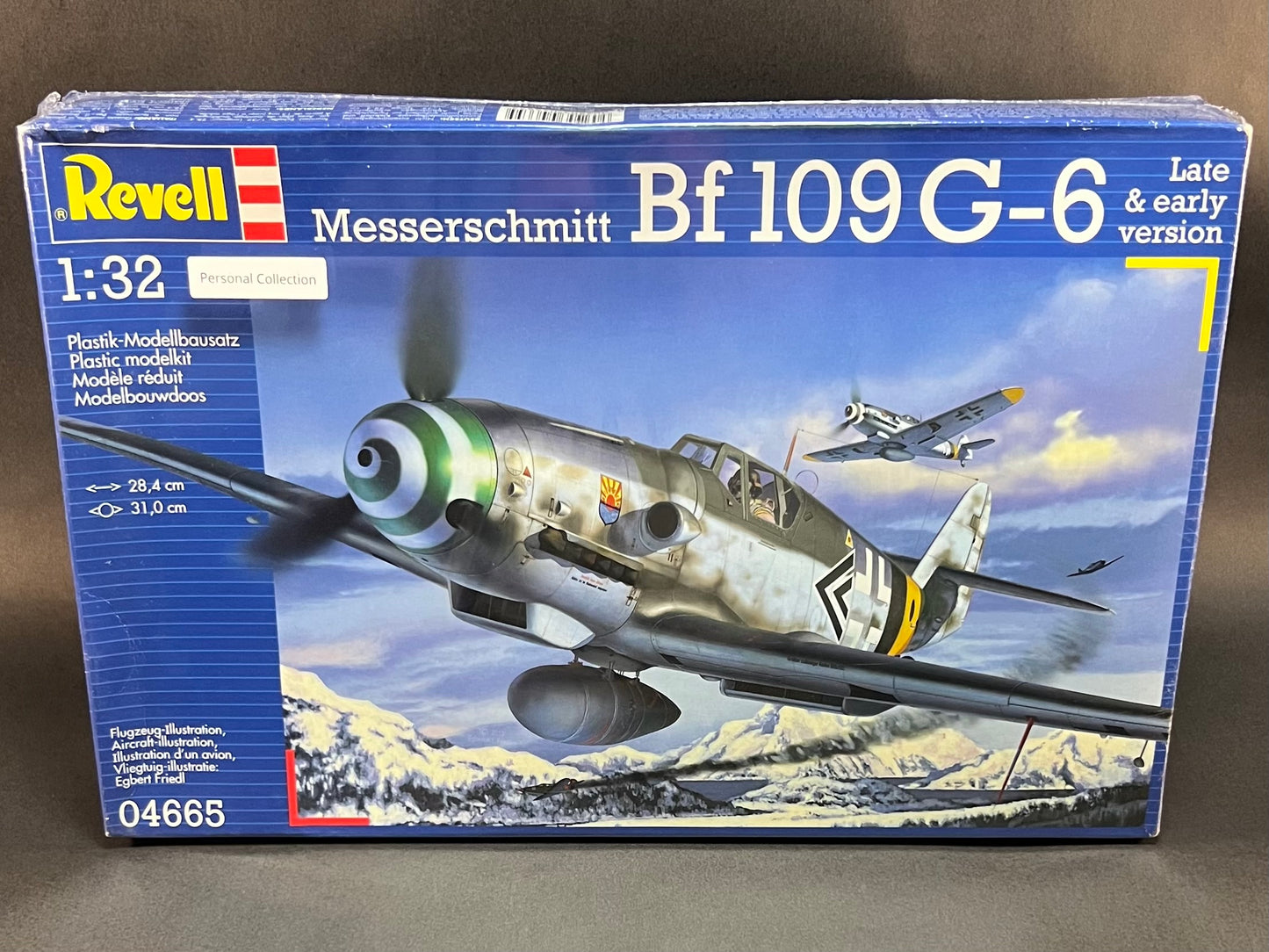 Revell Model Kit 04665 1:32 Scale Messerschmitt Bf 109 G-6 Late & Early Version