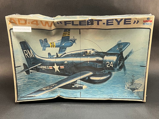 ESCI Model Kit 4046 1:48 Scale AD-4W "Fleet-Eye"