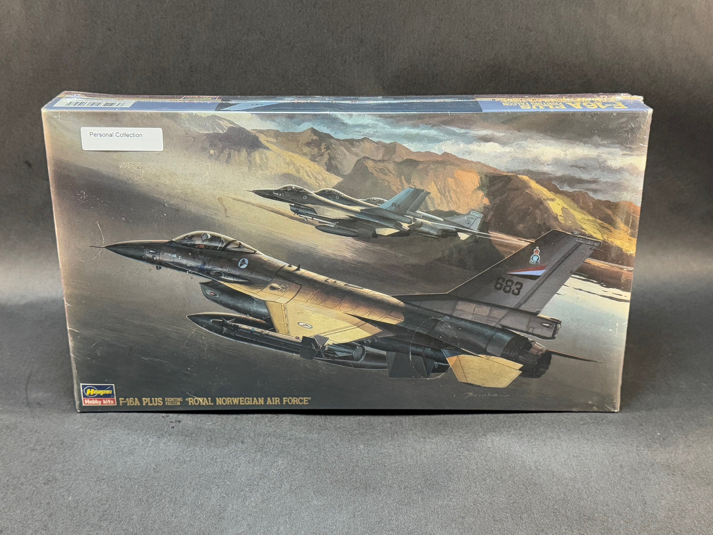 Hasegawa Model Kit V9 1:48 Scale F-16A Plus Fighting Falcon "Royal Norwegian Air Force"
