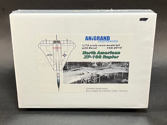 AniGrand Craftswork Resin Model Kit AA-2018 1:72 Scale North American XF-108 Rapier