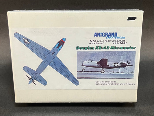 AniGrand Craftswork Resin Model Kit AA-2031 1:72 Scale Douglas XB-42 Mix-Master