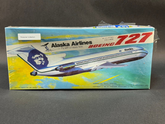 Hasegawa Model Kit LB2 1:200 Scale Alaska Airlines Boeing 727