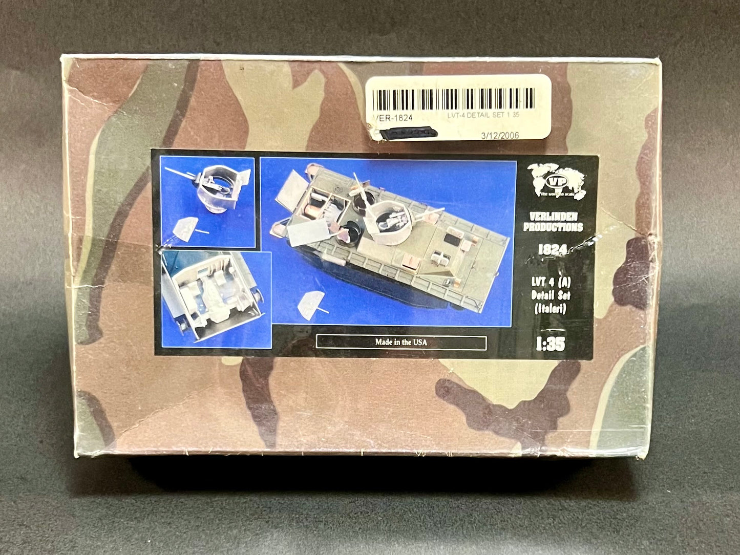 Verlinden Productions Detail Set 1824 1:35 Scale LVT 4 (A) for Italeri