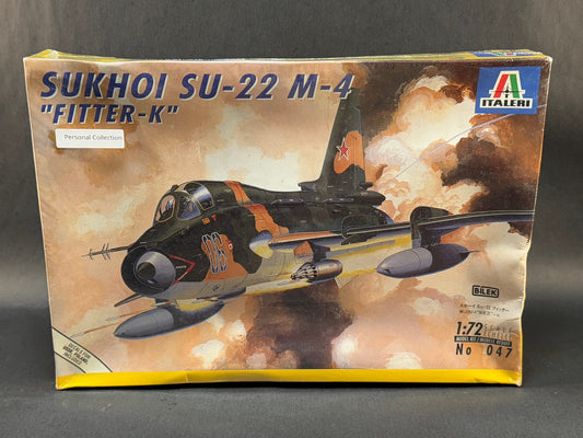 1994 Italeri Model Kit 047 1:72 Scale Sukhoi Su-22 M-4 "Fitter-K"