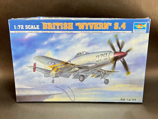 Trumpeter Model Kit 1619 1:72 Scale British "Wyvern" S.4