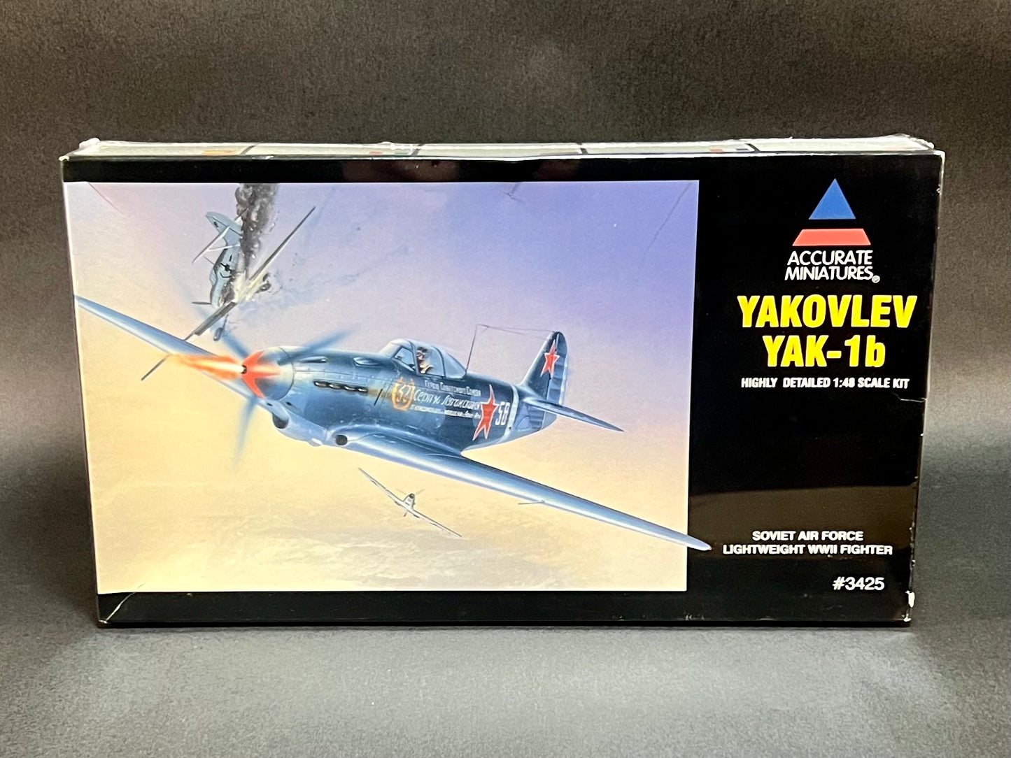 Accurate Miniatures Model Kit 3425 1:48 Scale Yakovlev Yak-1B