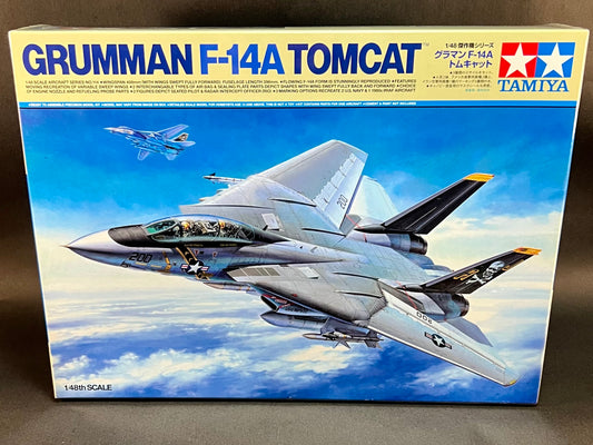 Tamiya Model Kit 61114 1:48 Scale Grumman F-14A Tomcat