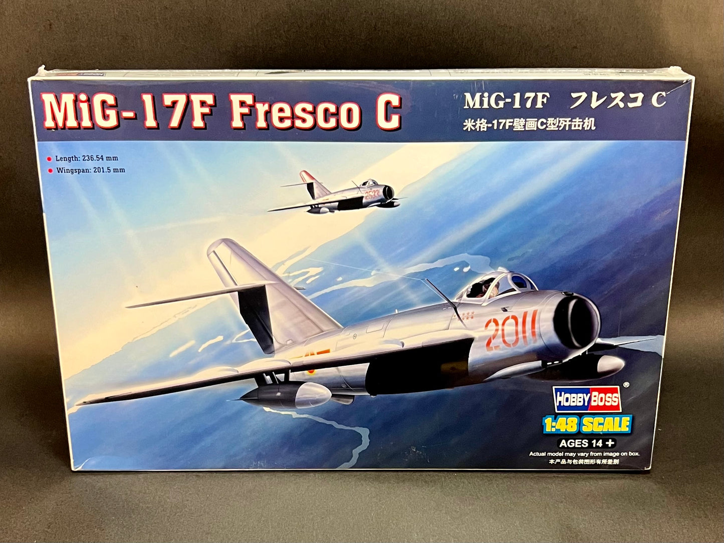 Hobby Boss Model Kit 80334 1:48 Scale MiG-17F Fresco C