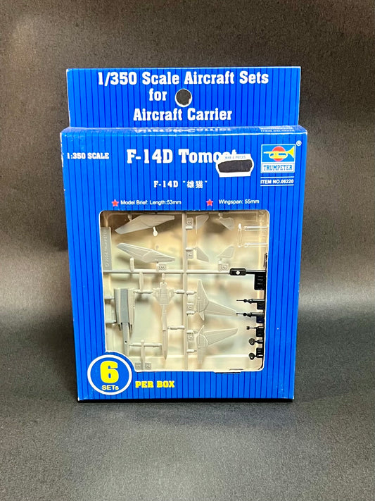 Trumpeter Model Kit 06220 1:350 Scale F-14D Tomcat 6 Sets