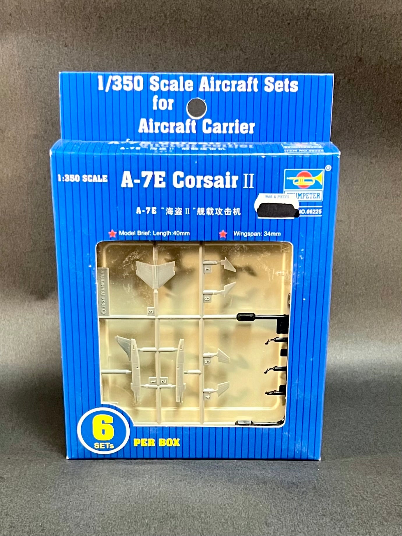 Trumpeter Model Kit 06225 1:350 Scale A-7E Corsair II 6 Sets