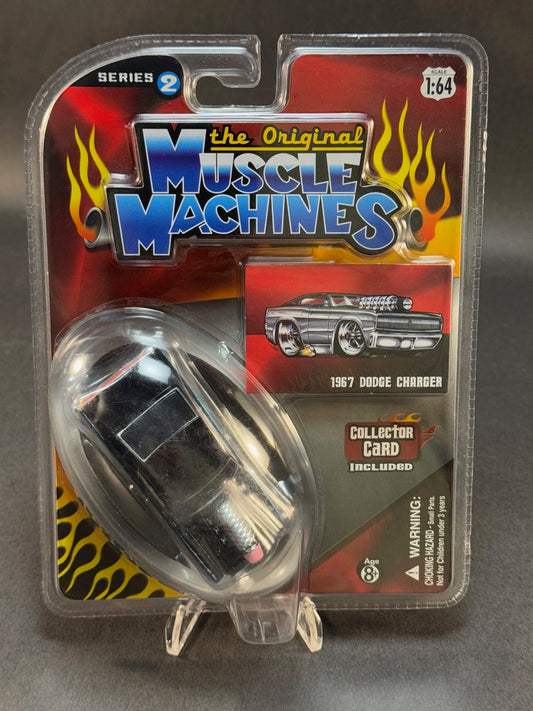 2007 Muscle Machines The Original Series 2 1967 Dodge Charger, Black