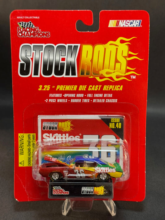 1997 Racing Champions NASCAR Stock Rods #40 Skittles 36, Rainbow