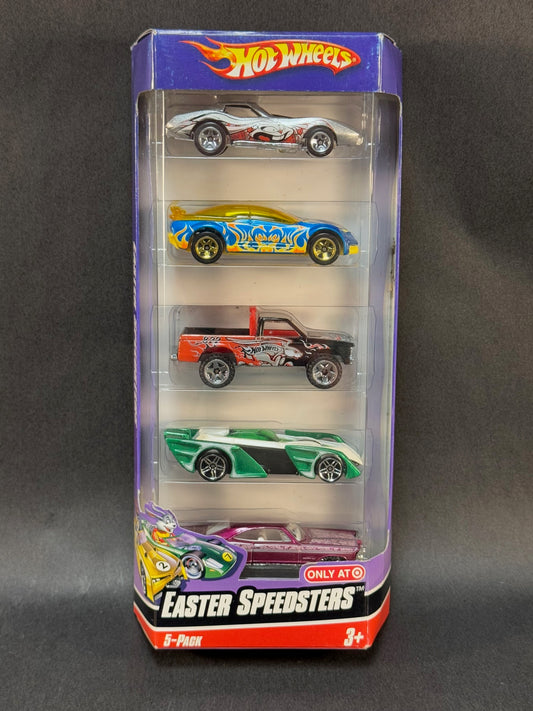 2007 Hot Wheels Easter Speedsters Target Exclusive 5 Car Set