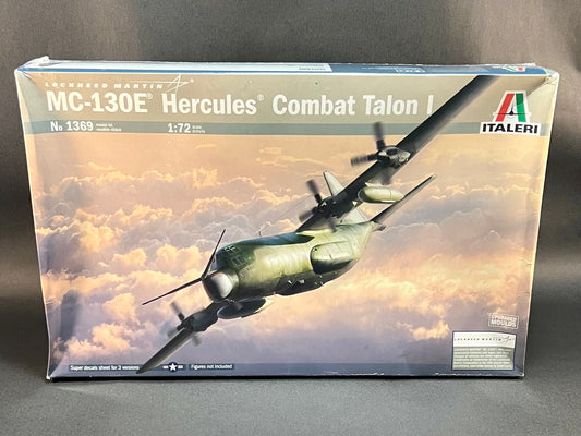 Italeri Model Kit 1369 1:72 Scale Lockheed Martin MC-130E Hercules Combat Talon I