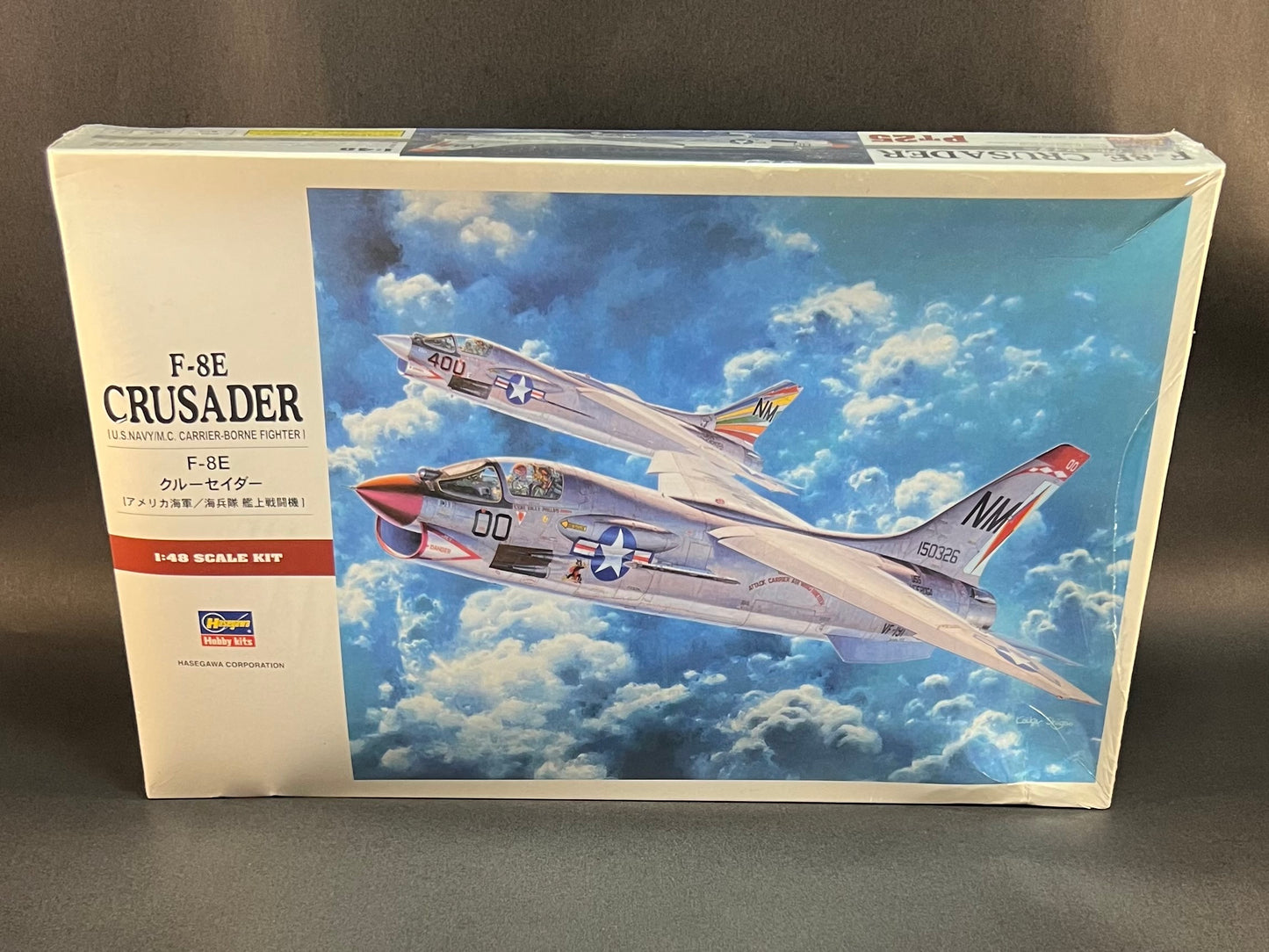 Hasegawa Model Kit PT25 1:48 Scale F-8E Crusader