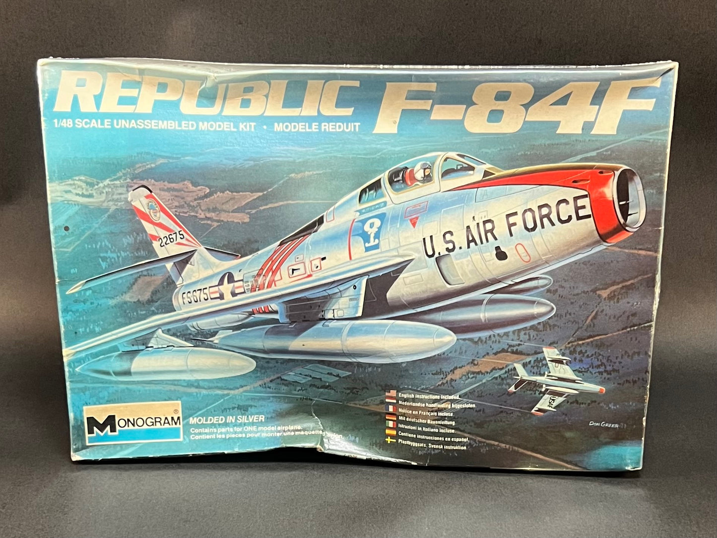 Monogram Model Kit 5437 1:48 Scale Republic F-84F