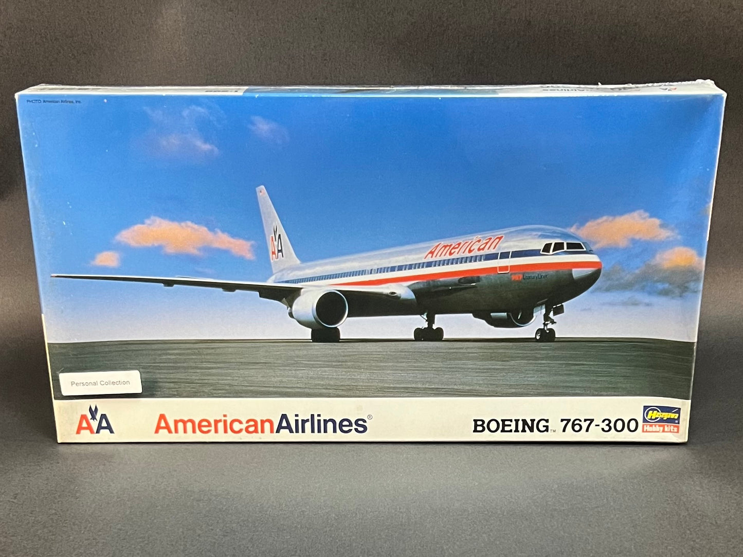 Hasegawa Model Kit LT23 1:200 Scale American Airlines Boeing 767-300